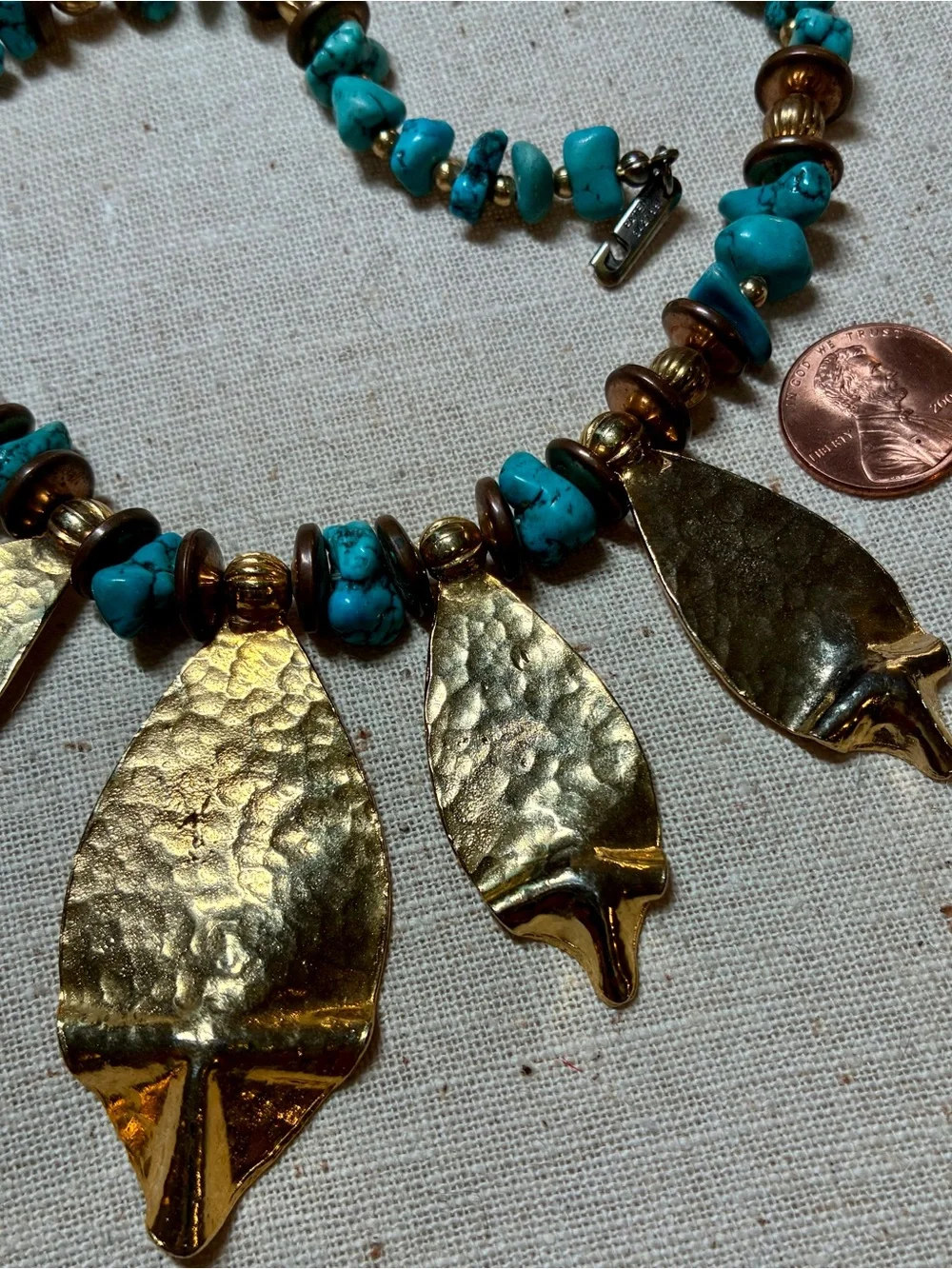 Vintage bold handcrafted